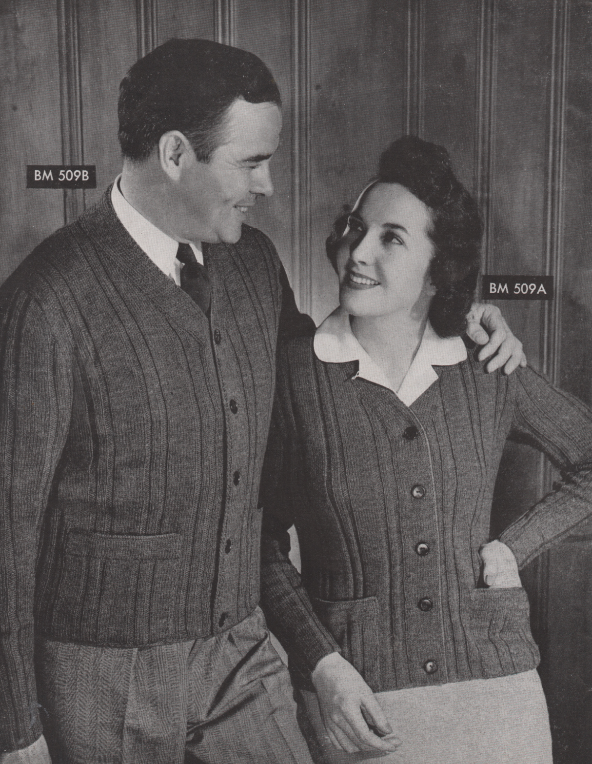 E-Book OOP 1940's Botany Knit Classics Booklet - Sweaters, Novelty Sweater, Socks, Afghans - PDF Download - Volume 6