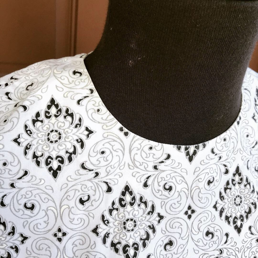 1960’s Handmade Crop Top with slight Peplum flare - Bust 36