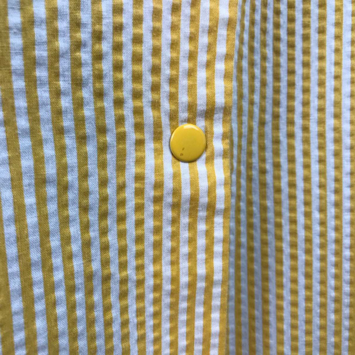 1980’s Sunflower Pocket Seersucker Robe - XL