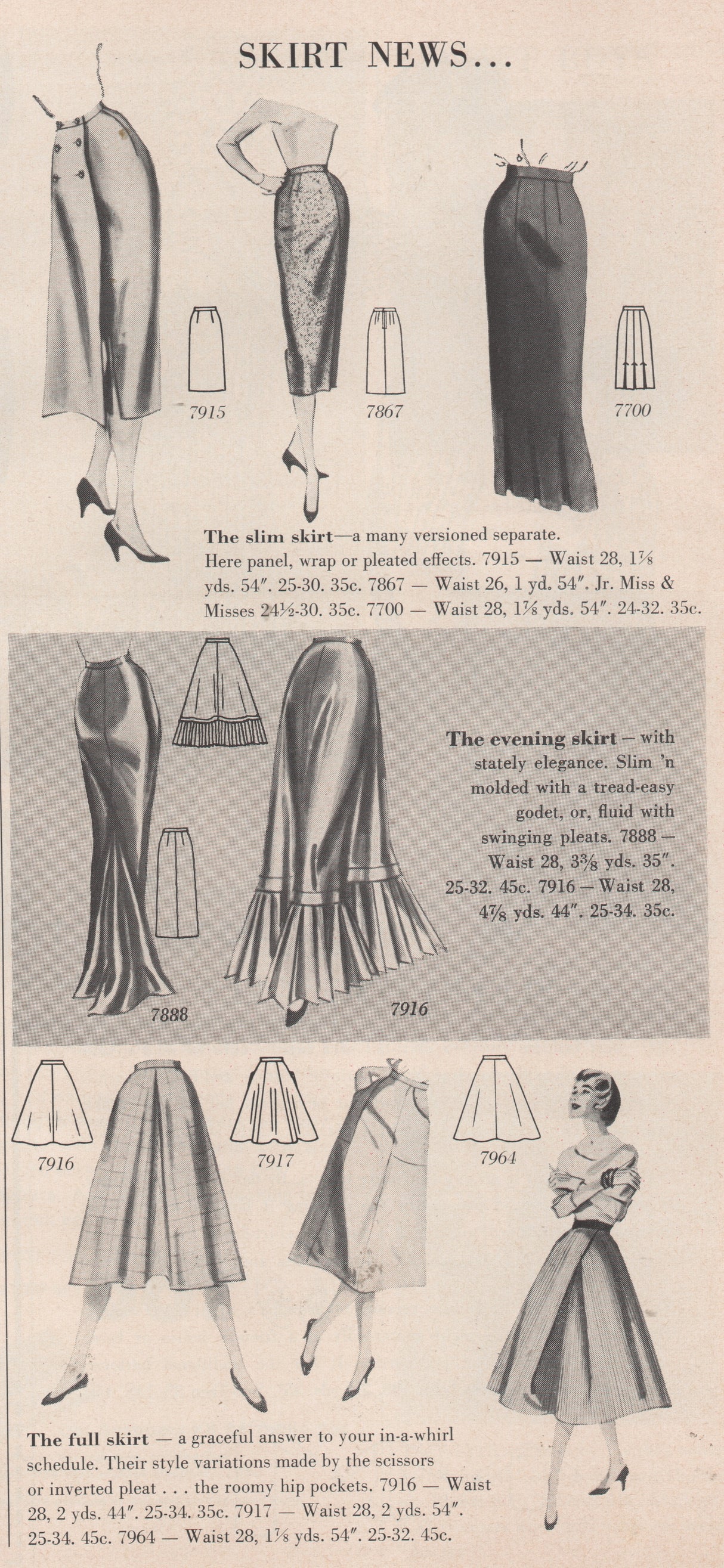 E-Book 1956 Butterick Patterns Fall and Holiday Home catalogue - PDF Download