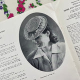 1940's Peter Pan Hat and Bag Book for Cordet & Straw