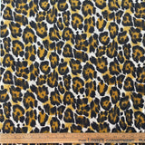 1970’s Jaguar Print Acetate Fabric - BTY (X12)