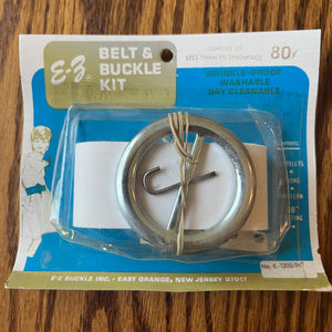 1970’s E-Z Circular Belt Buckle and Belting Kit