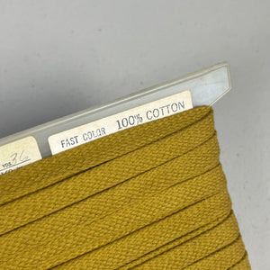 1970’s Mustard Yellow Knit Binding - Cotton - BTY