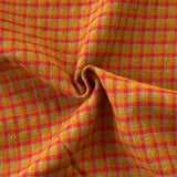 1970’s Red, Orange and Blue Homespun Plaid by Wamsutta - BTY