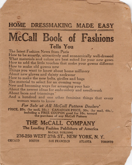 1910's McCall Transfer - Letter Z - No. 775
