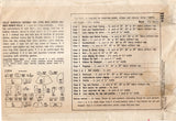 1950's Simplicity Revlon Doll Clothes Wardrobe Pattern - 10.5" doll - No. 2254