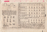 1950's Simplicity Child's Two Piece Pajama Pattern - Chest 23" - No. 1434