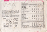 1960's Simplicity Child's Button Up Blouse Pattern - Chest 28" - No. 5122