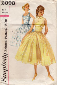 1940s LOVELY Surplice Bodice Dress Pattern McCALL 4730