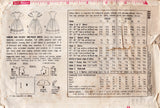 1960's Simplicity Boat Neckline Fit and Flare Dress Pattern with Cape Sleeve - Bust 31.5" - No. 3338