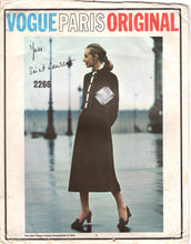 1970's Vogue Paris Original - Yves Saint Laurent - Misses Suit and Blouse - Bust 38" - No. 2266
