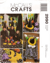 2000's McCall's Wizard Party Decorations Pattern - UC/FF - No. 2990