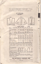 1960's Butterick A-Line Skirt or Sheath Skirt Pattern - Waist 26" - No. 2716