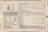 1940's Simplicity Scallop Detail Two Piece Dress Pattern with Short or Cape Sleeves - Bust 32" - No. 2793