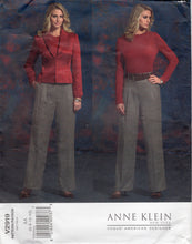 2000's Vogue Princess Line Jacket and Front Pleated Pants Pattern - Anne Klein - Bust 30.5-34" - No. 2919