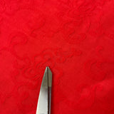 1970’s Red Brocade Cotton Fabric - BTY