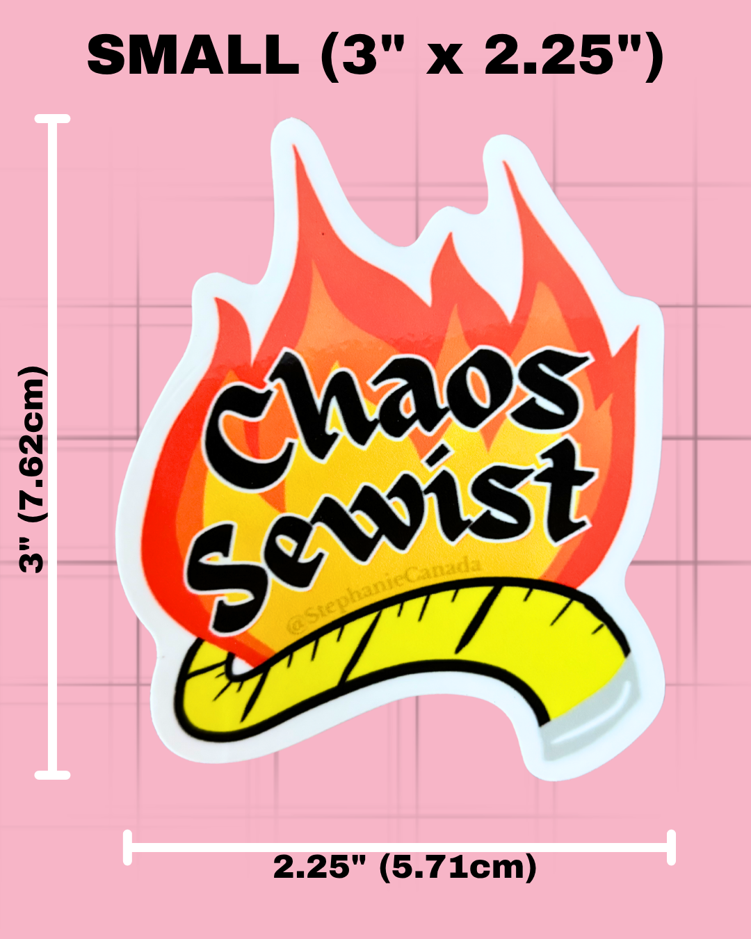 Chaos Sewist Sticker (New)