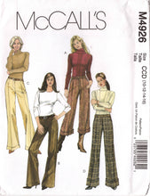 2000's Vogue Straight Leg pants pattern with Large Cuffs - Waist 25-30" - No. M4926
