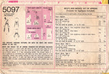 1970's Simplicity Full or Half Apron pattern - One Size - No. 5097