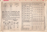 1960's Simplicity Sheath Dress Pattern in Proportioned sizing - Bust 38" - No. 4252