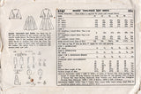 1950's Simplicity Two Piece Suit Dress pattern - Bust 34" - No. 3787