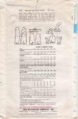 1960's Butterick Sheath Dress and Jacket Pattern - Bust 44" - No. 3620