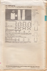 1970's Butterick Pull-Over Caftan Pattern - Bust 34-36" - No. 3916