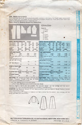 1970's Butterick Men's Track Suit Pattern - Chest 38-40" - No. 5200