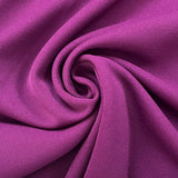 1970’s Eggplant Purple Solid Fabric-  Polyester - BTY