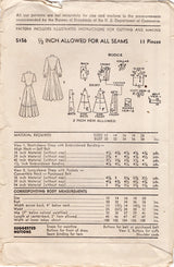1940's Advance Shirtwaist Dress Pattern - Bust 32" - No. 5156