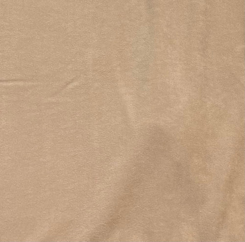 1970’s Taupe Velveteen Fabric - BTY