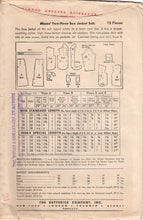 1940's Butterick Boxy Suit Jacket Pattern with Slim Skirt - Bust 36" - No. 4448