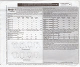 2000's McCall's Rouched Top in 5 Styles Pattern - Bust 38-44" - No. M4517