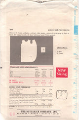 1960's Butterick Two Way Wrap Dress Pattern - Bust 34-36" - No. 4699