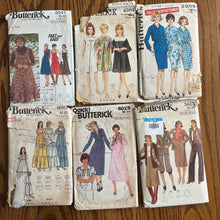 Vintage Pattern LOT of Butterick UNCHECKED patterns - Bust 29-34” - 1960-80’s