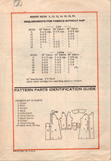 1970's Anne Adams Single Breasted Coat with Raglan Sleeves pattern - Bust 38" - No. 4860