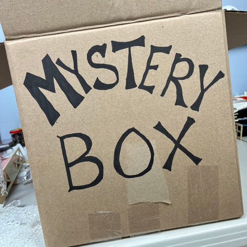 Men's MYSTERY Vintage Sewing Box
