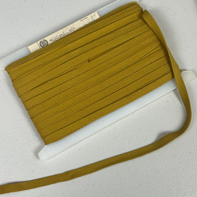 1970’s Mustard Yellow Knit Binding - Cotton - BTY