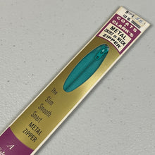 9” Metal Zipper - 1970’s - J. & P. Coats - Multiple colors available