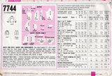 1960's Simplicity Men's Jacket and Swim-Shorts Pattern - Chest 46-48" - No. 7744