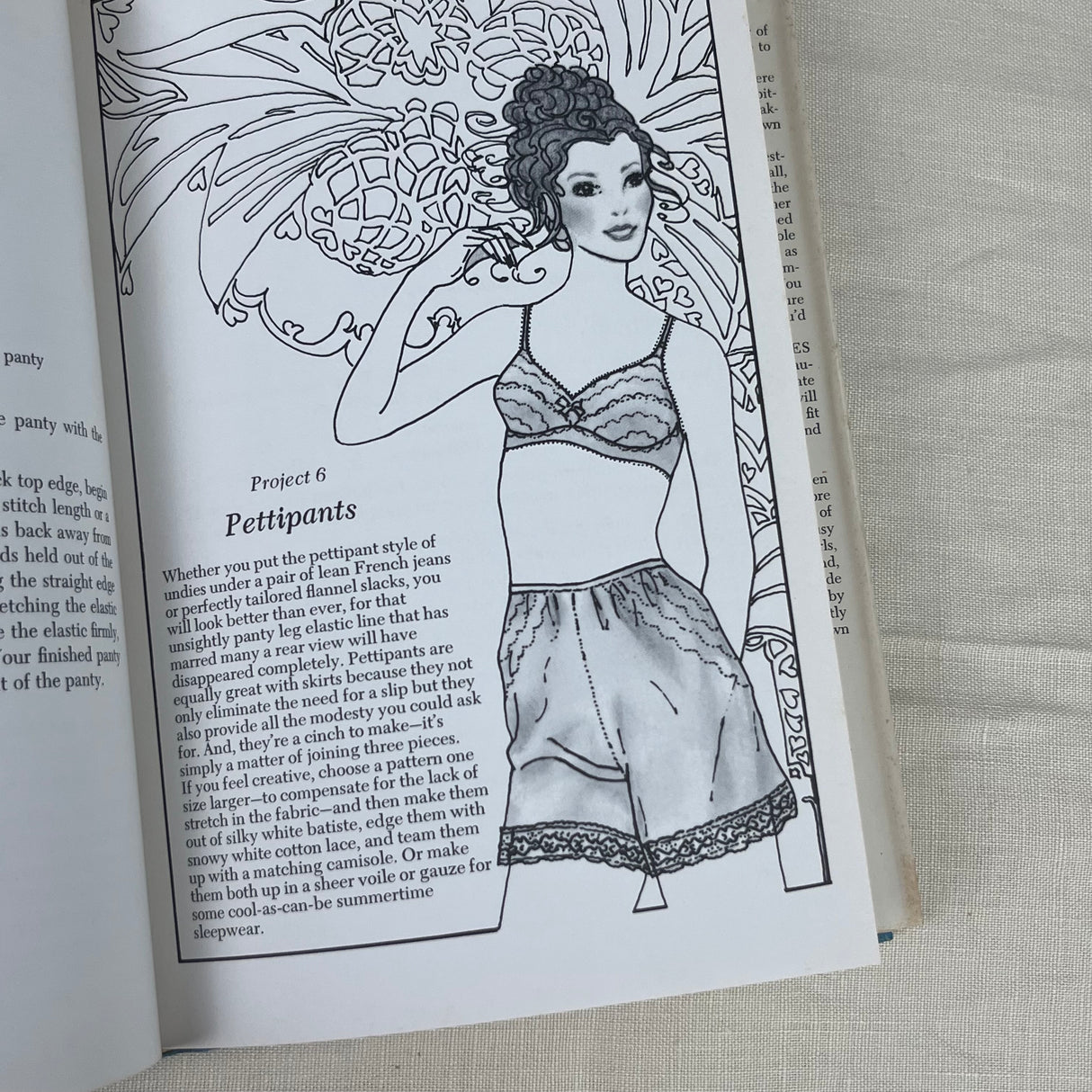 1970’s The Undies Book; An easy step-by-step guide to making beautiful, inexpensive custom-fit underwear - Hardcover