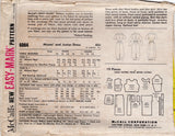 1960's McCall's One Piece Sheath Dress Pattern with Pockets - Bust 31.5" - No. 6004