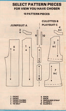 1970's McCall's Child's Jumpsuit, Romper or Playsuit Pattern  - Chest 26-32" - No. 5600