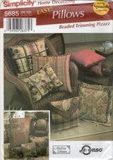 2000's Simplicity Pillow Set Pattern - UC/FF - No. 5685