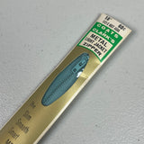 Separating Metal Zipper - 1970’s- J. & P. Coats - Multiple colors available