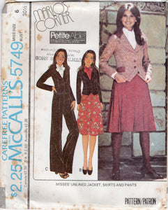 McCall's Patterns – Tagged high waisted pants– Backroom Finds