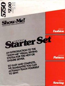1970's McCall's Show-Me 3 Booklet Starter Set Pattern - No. 5750