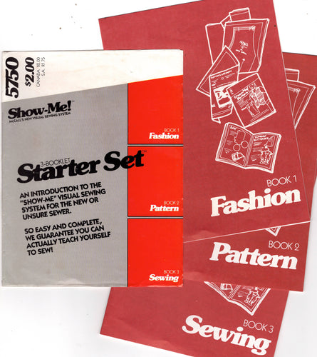 1970's McCall's Show-Me 3 Booklet Starter Set Pattern - No. 5750