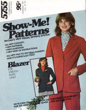 1970's McCall's Blazer Pattern - Bust 31.5-42" - No. 5755